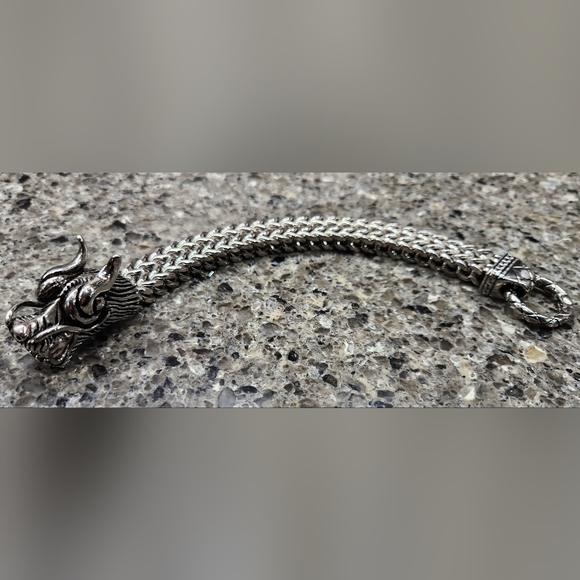 Stainless Steel Dragon 🐉 Bracelet - Picture 2 of 5